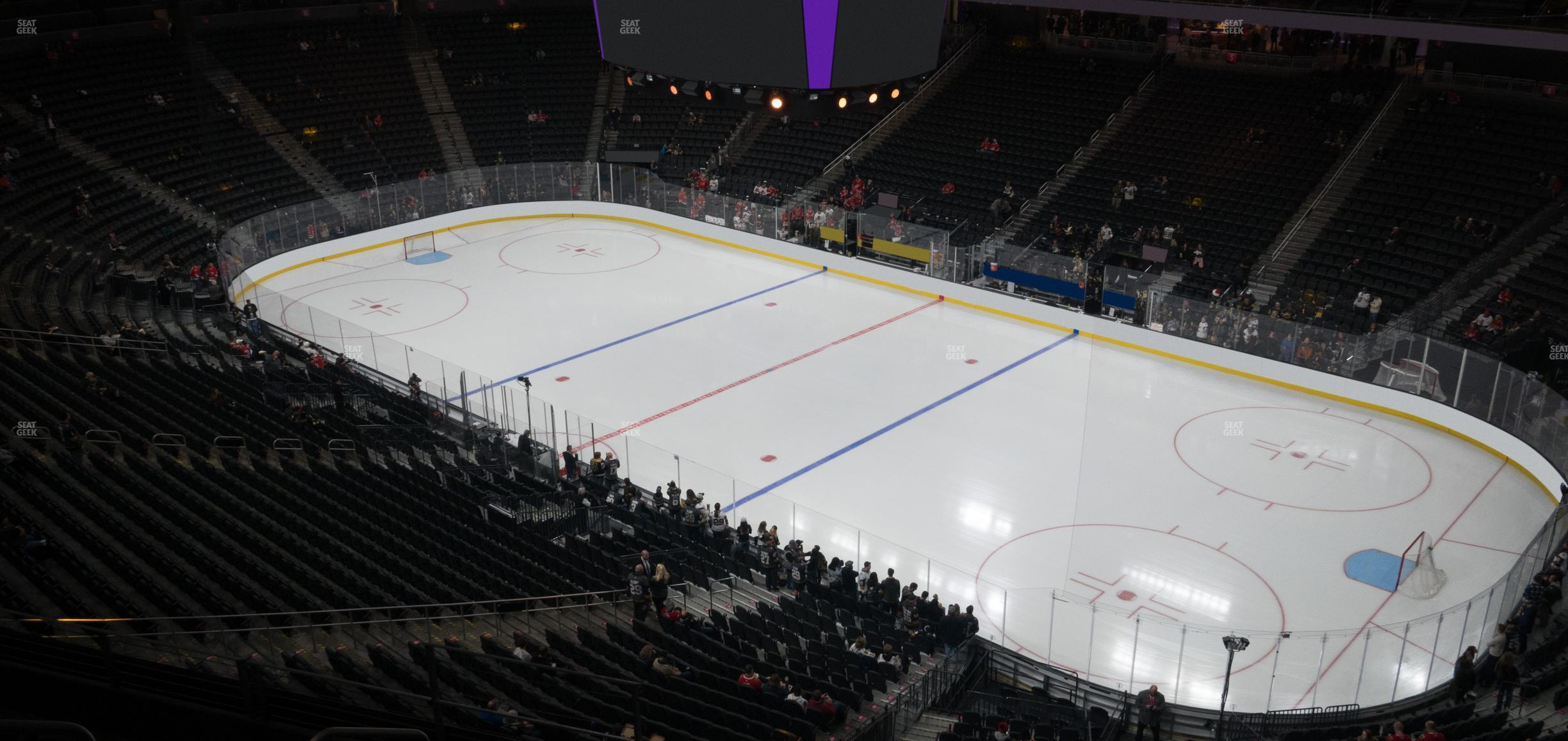 Seating view for T-Mobile Arena Section 227