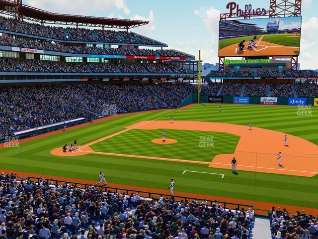 Seating view for Citizens Bank Park Section Suite 48