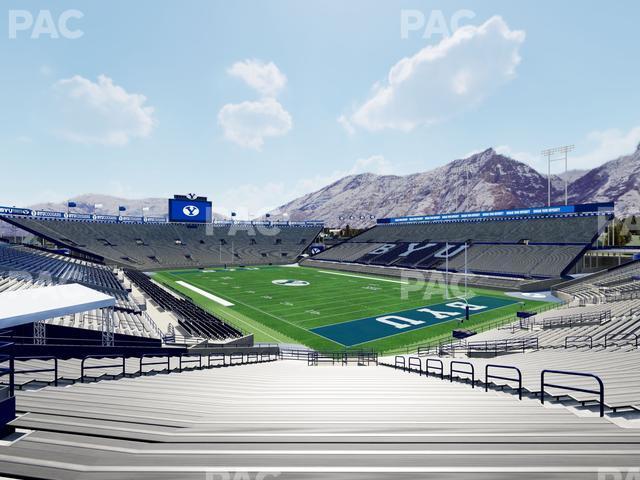 Seating view for LaVell Edwards Stadium Section 148