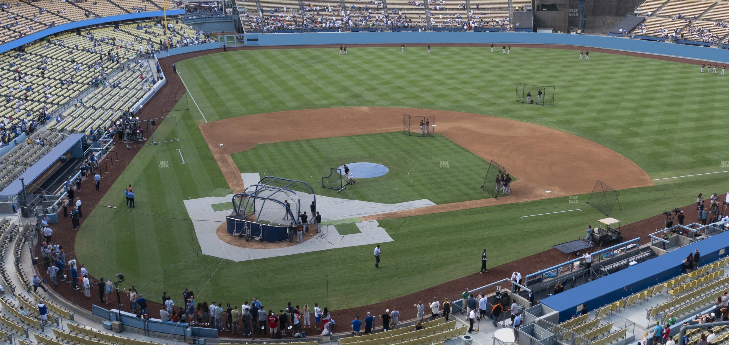 Seating view for Dodger Stadium Section 6 Rs