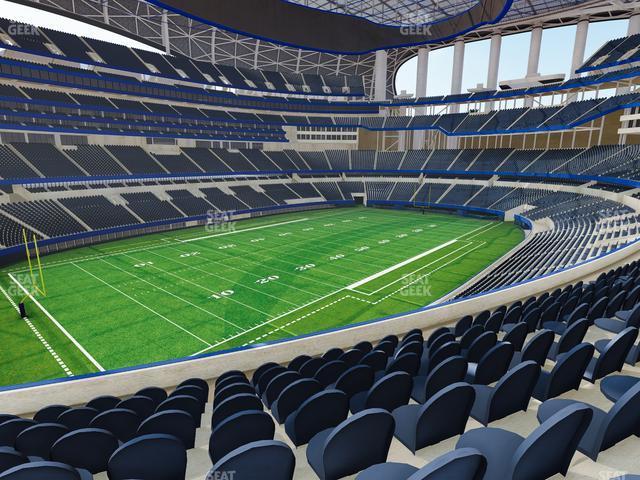 Seating view for SoFi Stadium Section 238