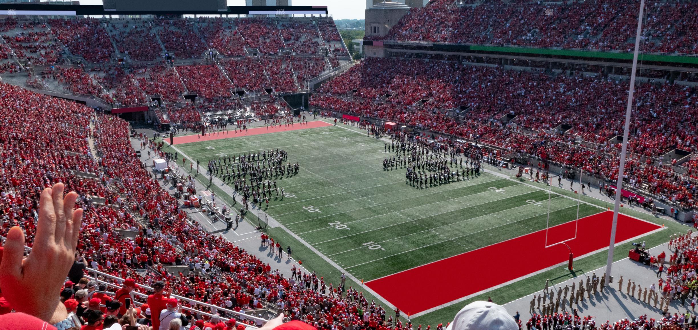 Seating view for Ohio Stadium Section 10 C