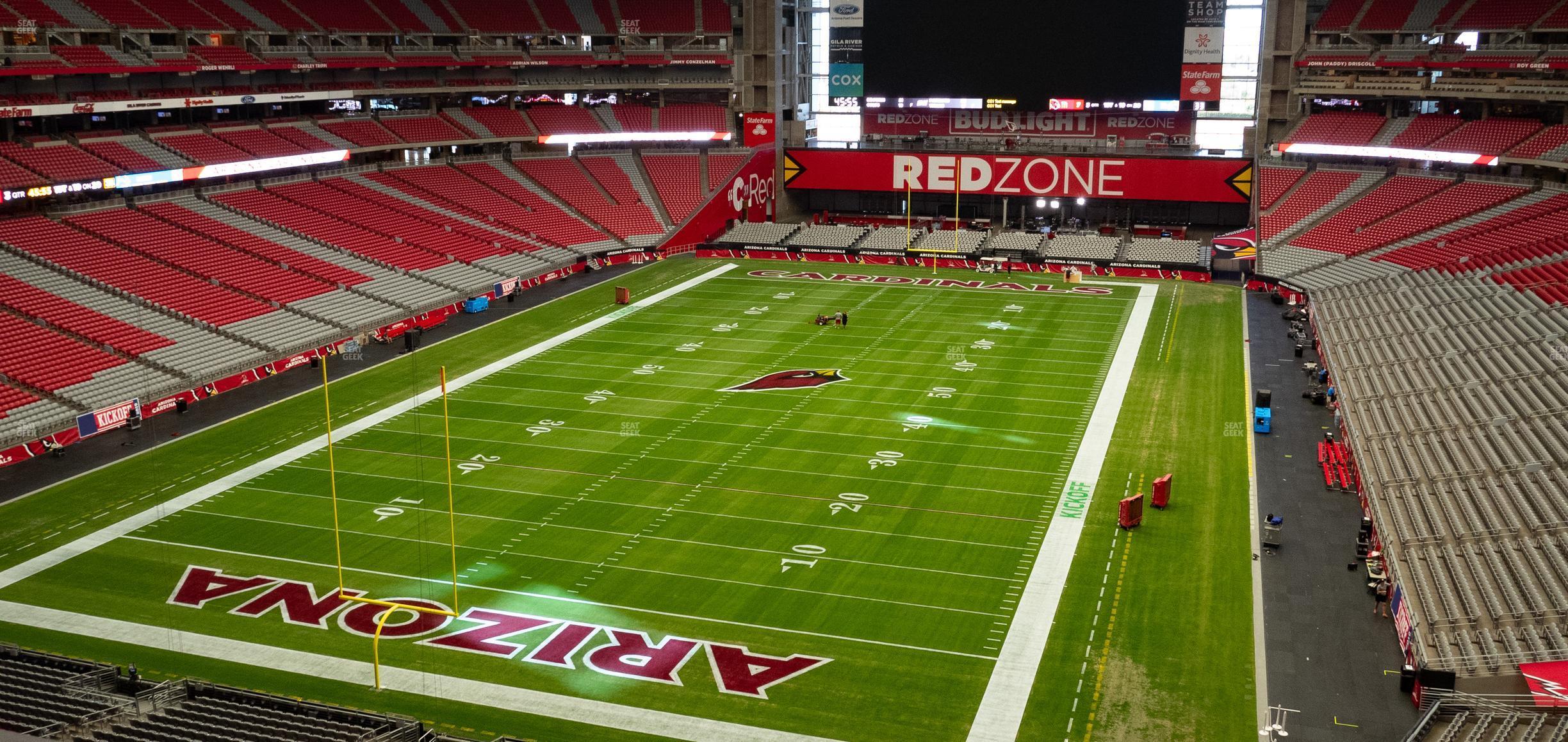 Seating view for State Farm Stadium Section Ring Of Honor 425