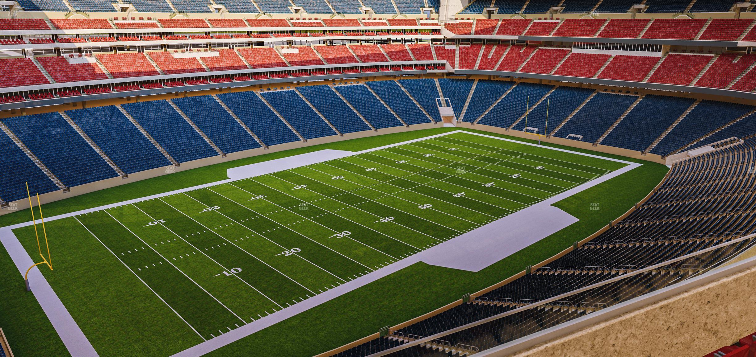 Seating view for NRG Stadium Section 539