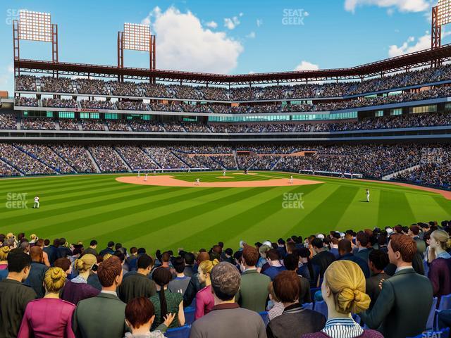 Seating view for Citizens Bank Park Section 146