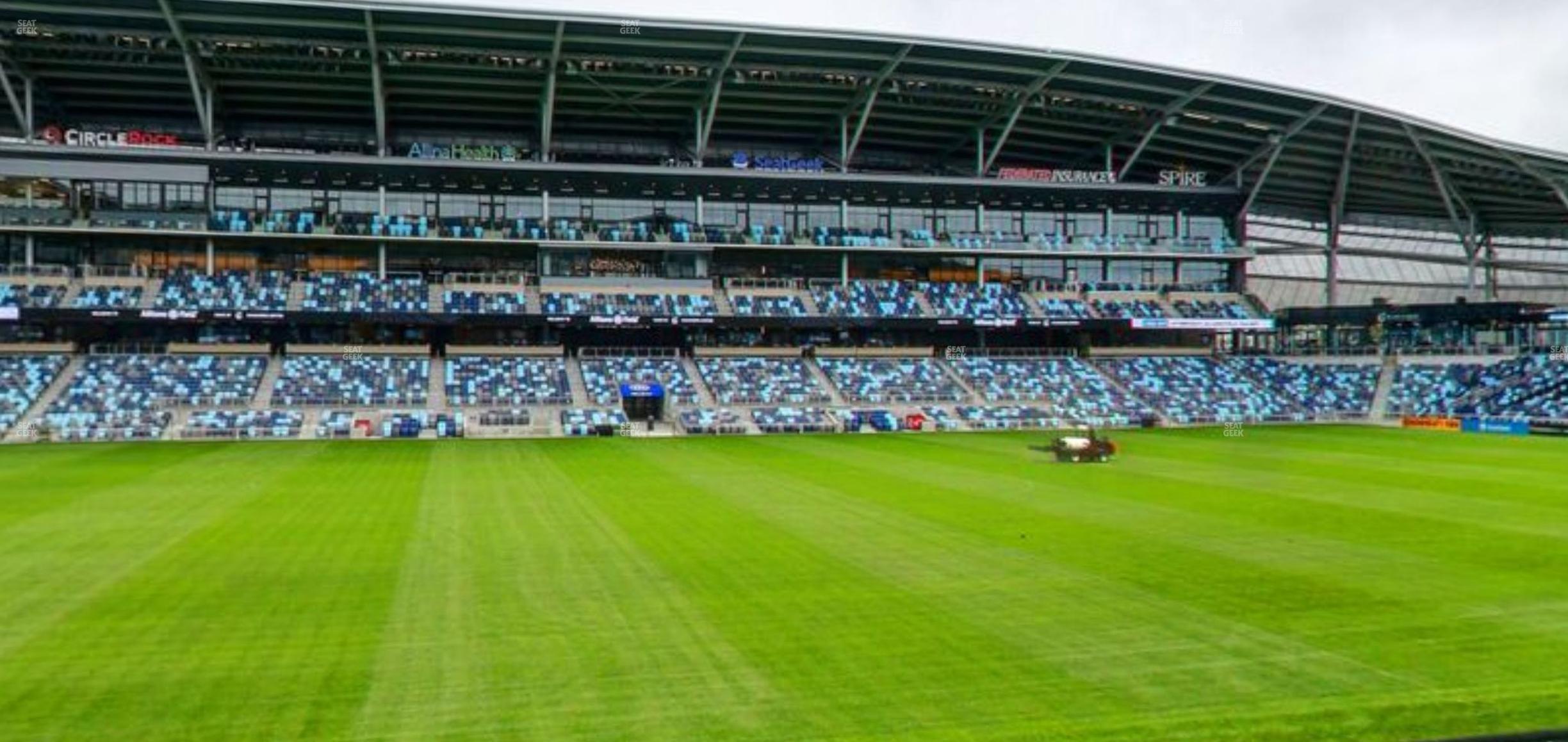 Seating view for Allianz Field Section 14