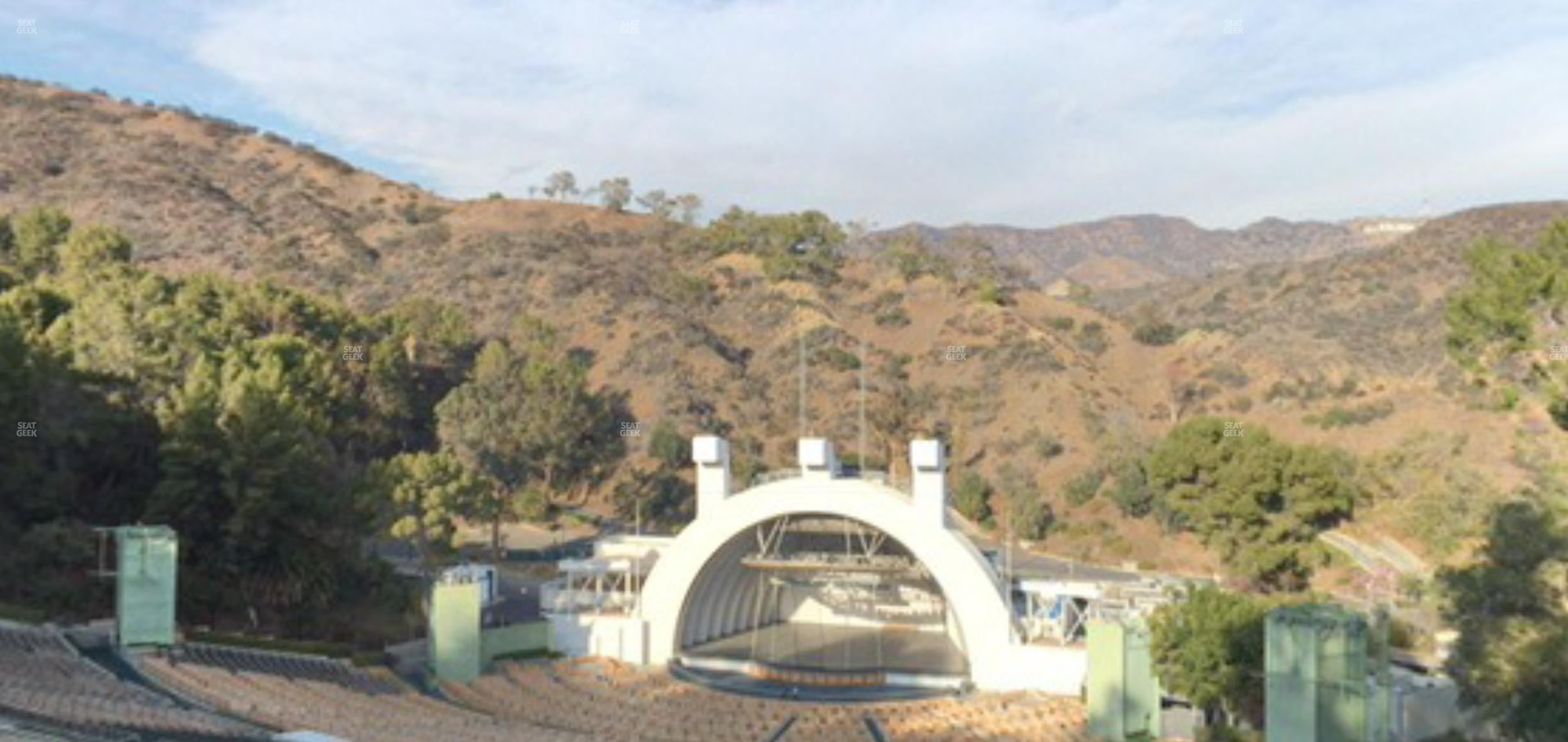 Seating view for Hollywood Bowl Section V 2