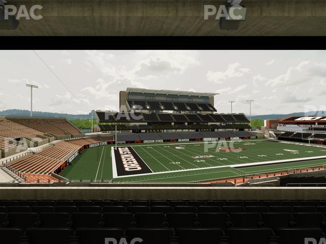 Seating view for Reser Stadium Section 120