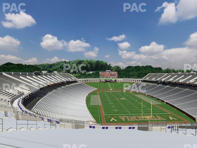 Seating view for Scott Stadium Section 522