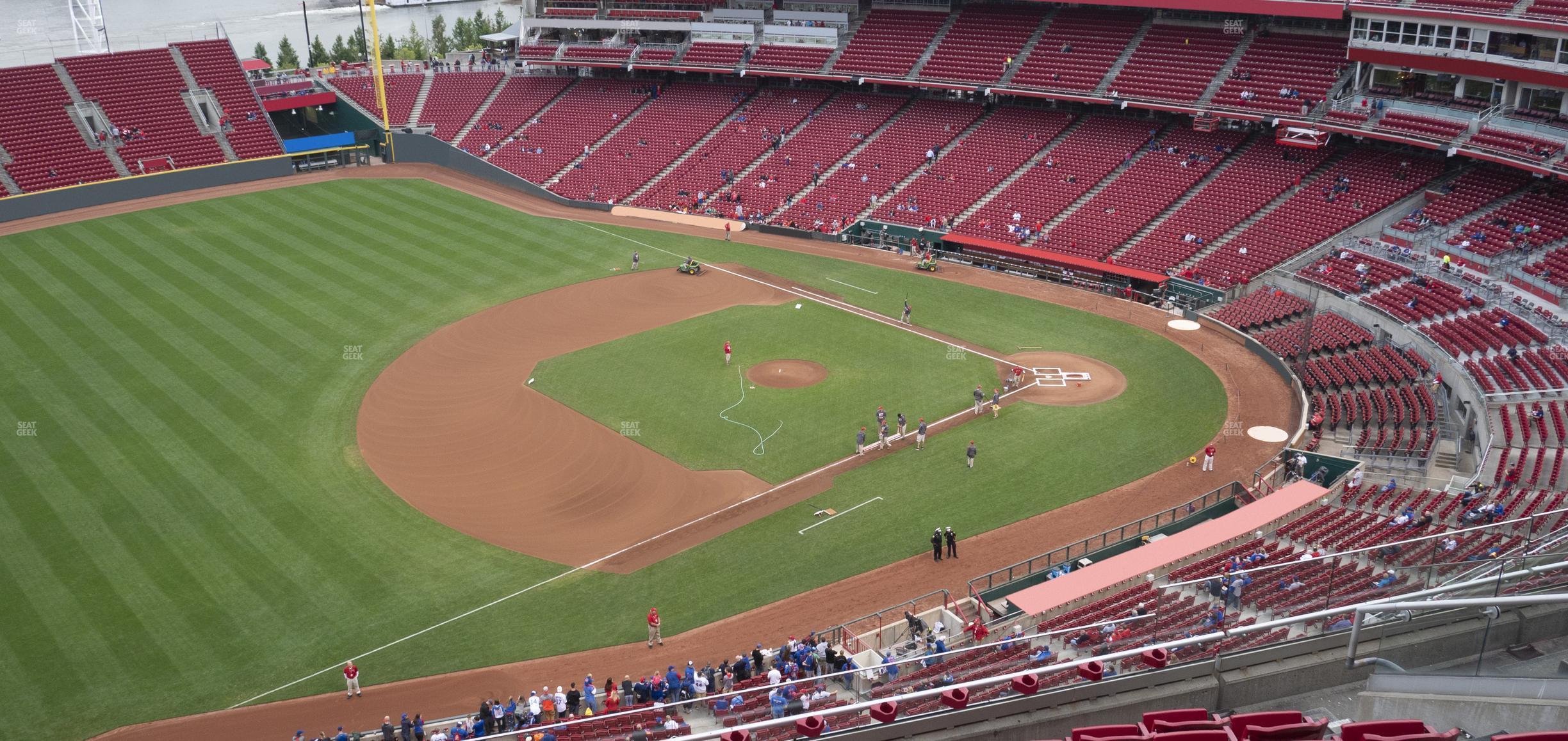 Seating view for Great American Ball Park Section 514