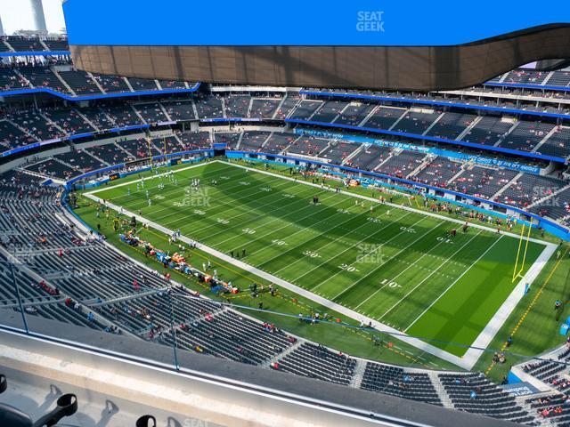 Seating view for SoFi Stadium Section 421