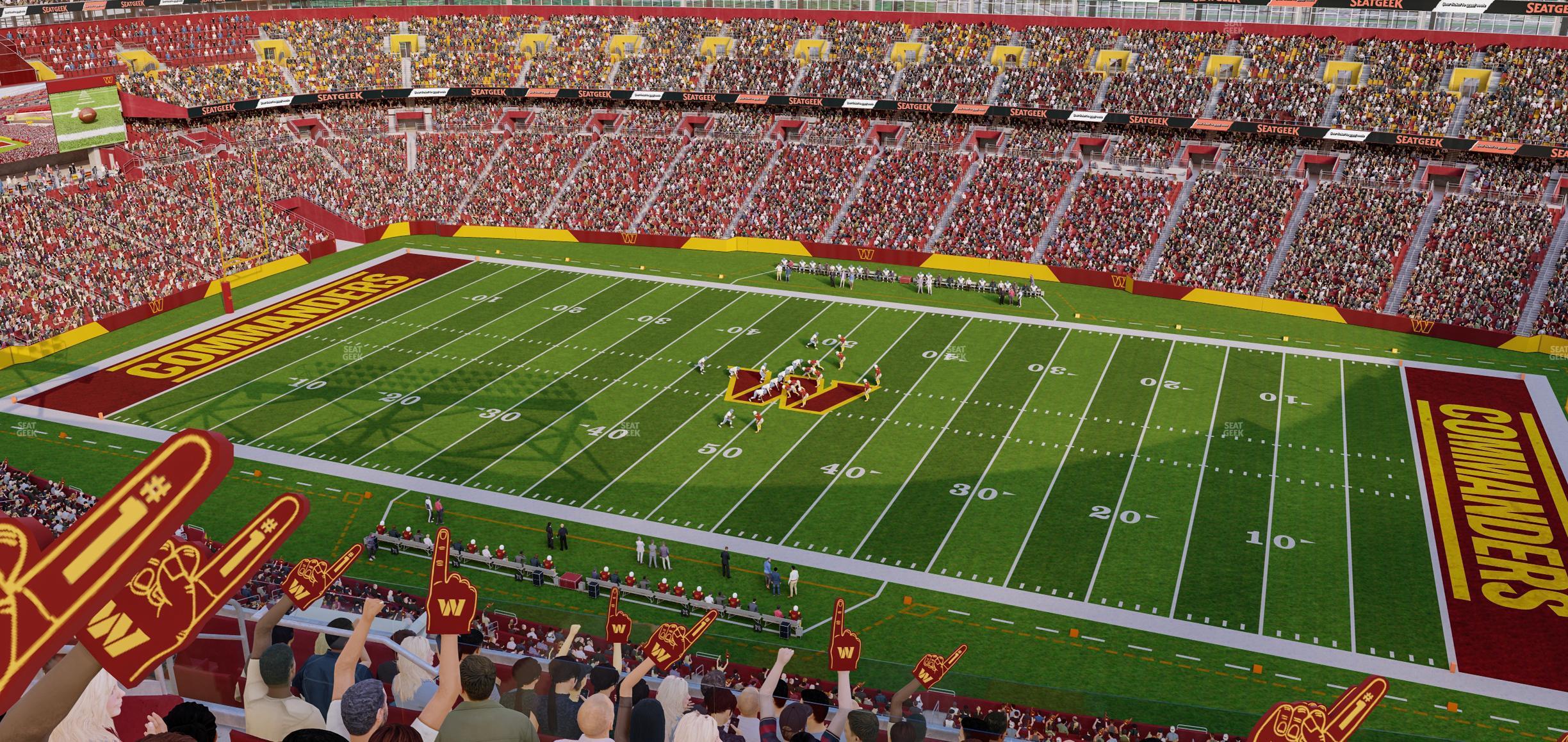 Seating view for Northwest Stadium Section 452