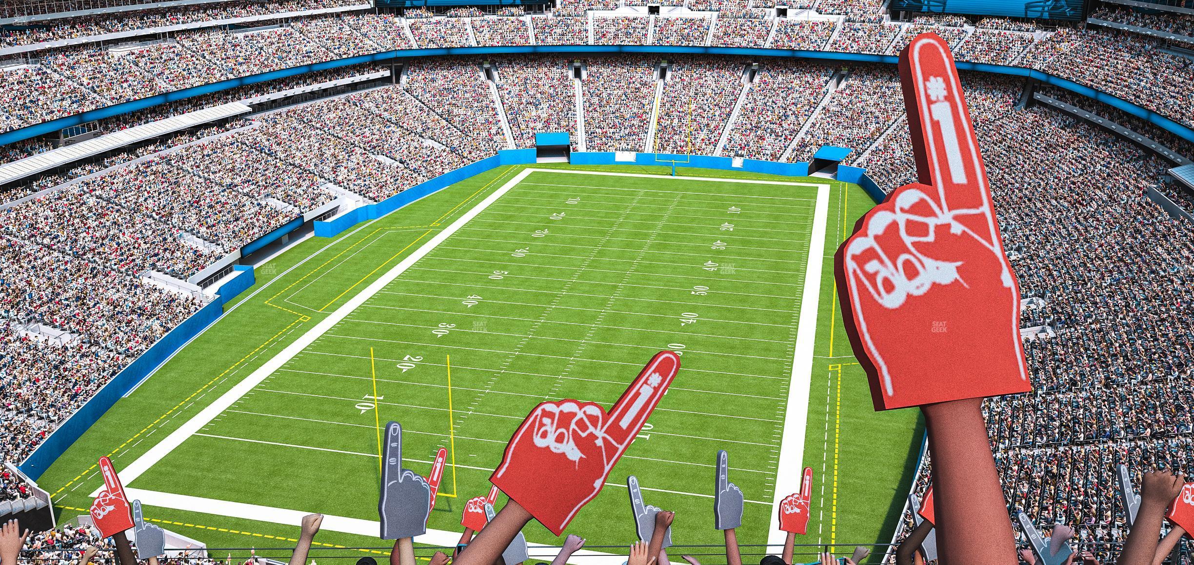 Seating view for MetLife Stadium Section 324