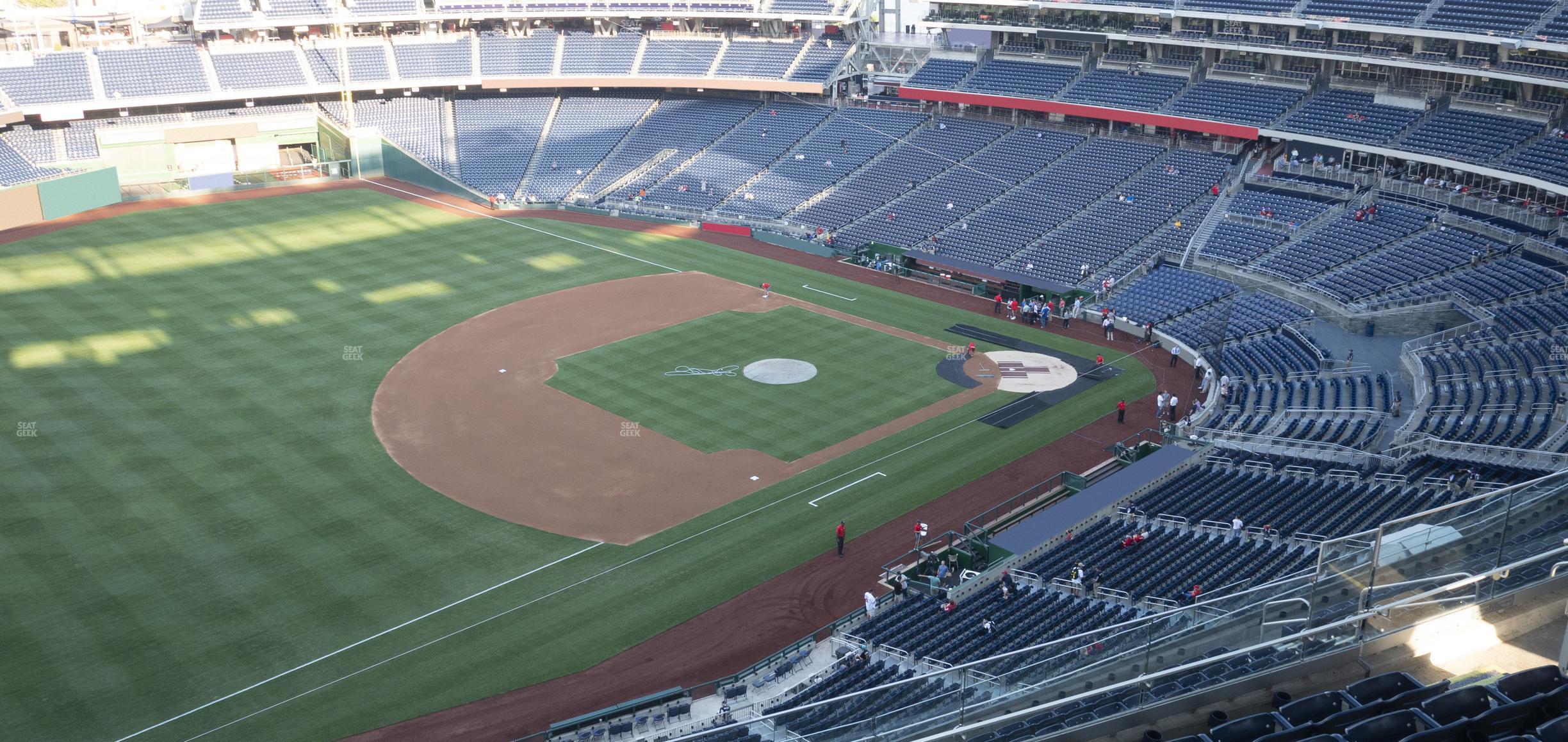 Seating view for Nationals Park Section 404