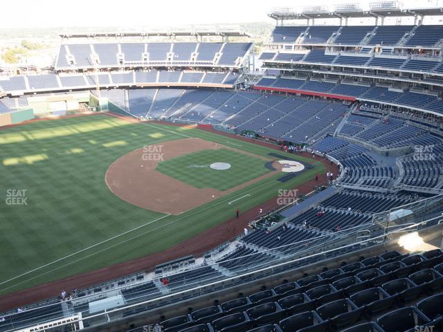 Seating view for Nationals Park Section 404