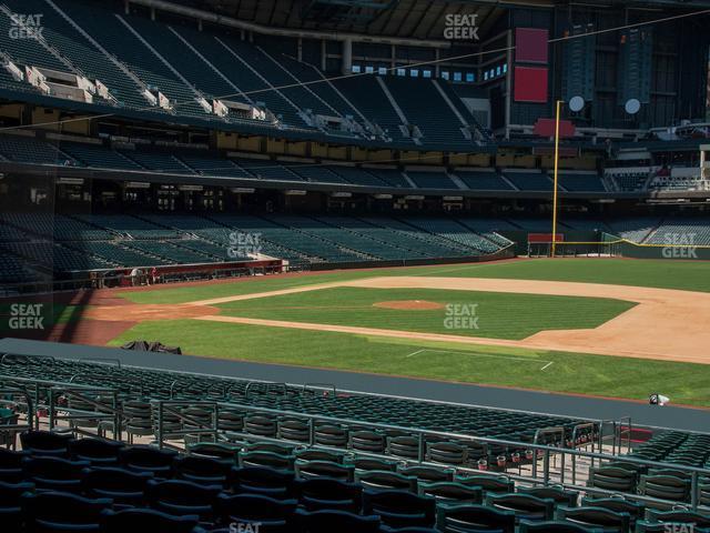 Seating view for Chase Field Section 115