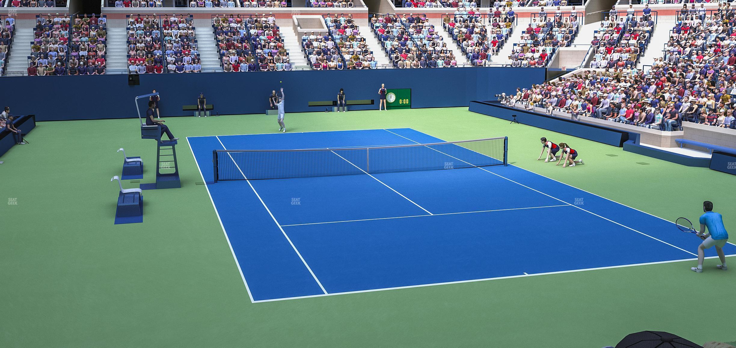 Seating view for Arthur Ashe Stadium Section 67