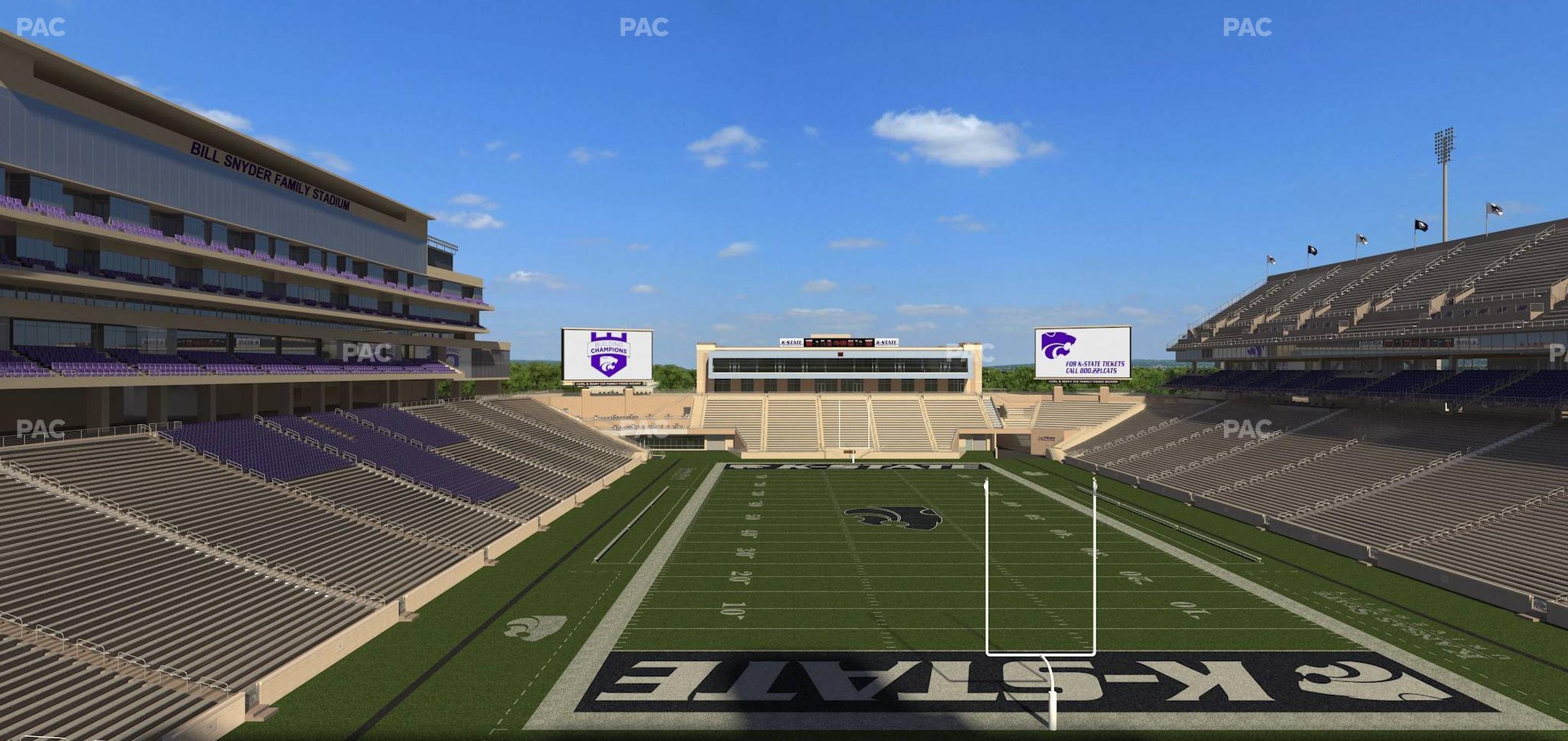 Seating view for Bill Snyder Family Stadium Section Suite C