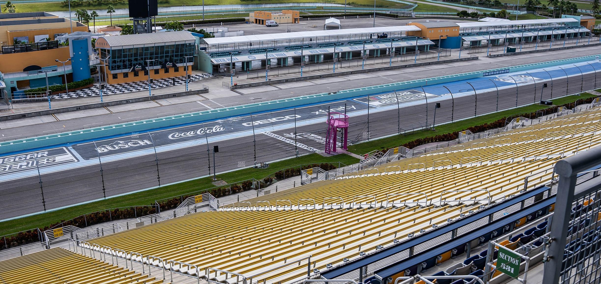 Seating view for Homestead-Miami Speedway Section Skybox Suite 7