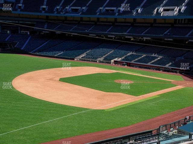 Seating view for Chase Field Section 217