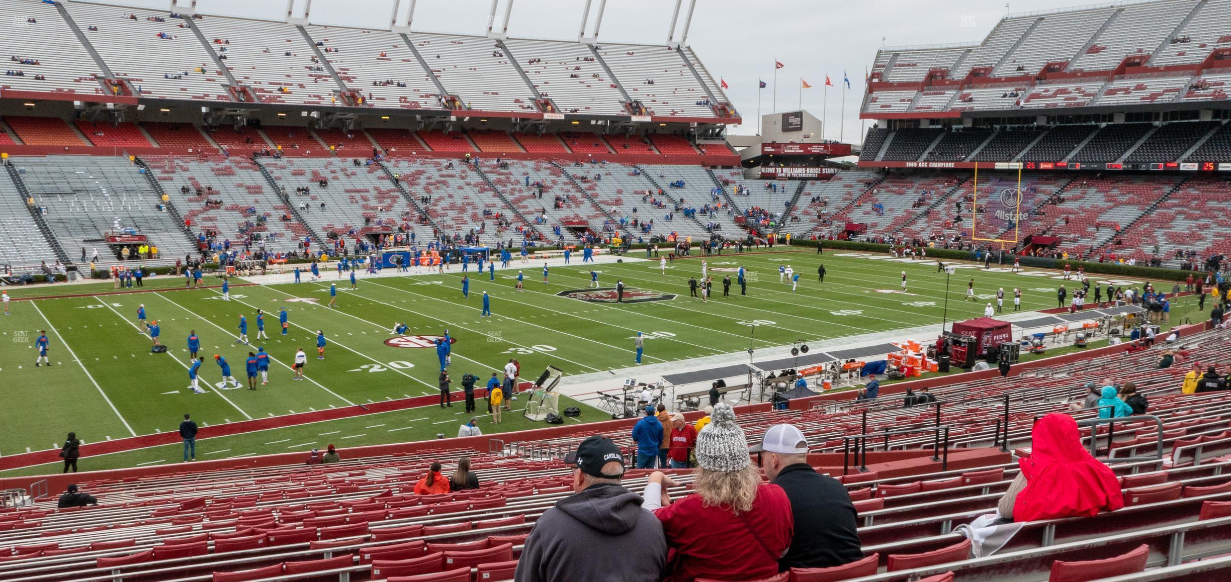 Seating view for Williams Brice Stadium Section 2