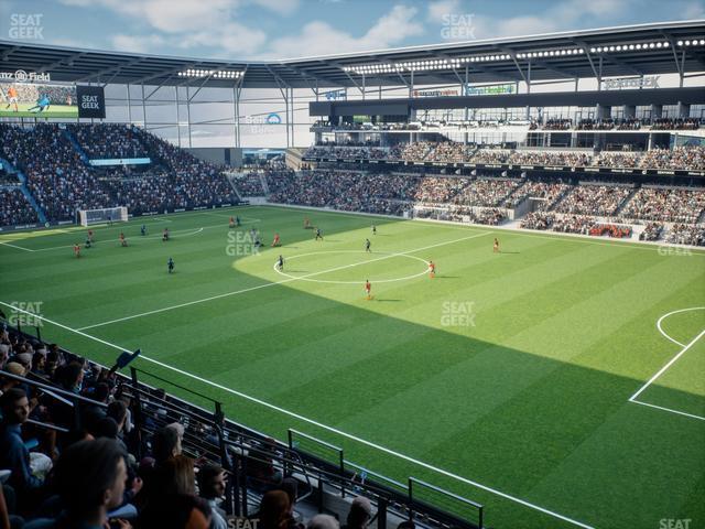 Seating view for Allianz Field Section 109