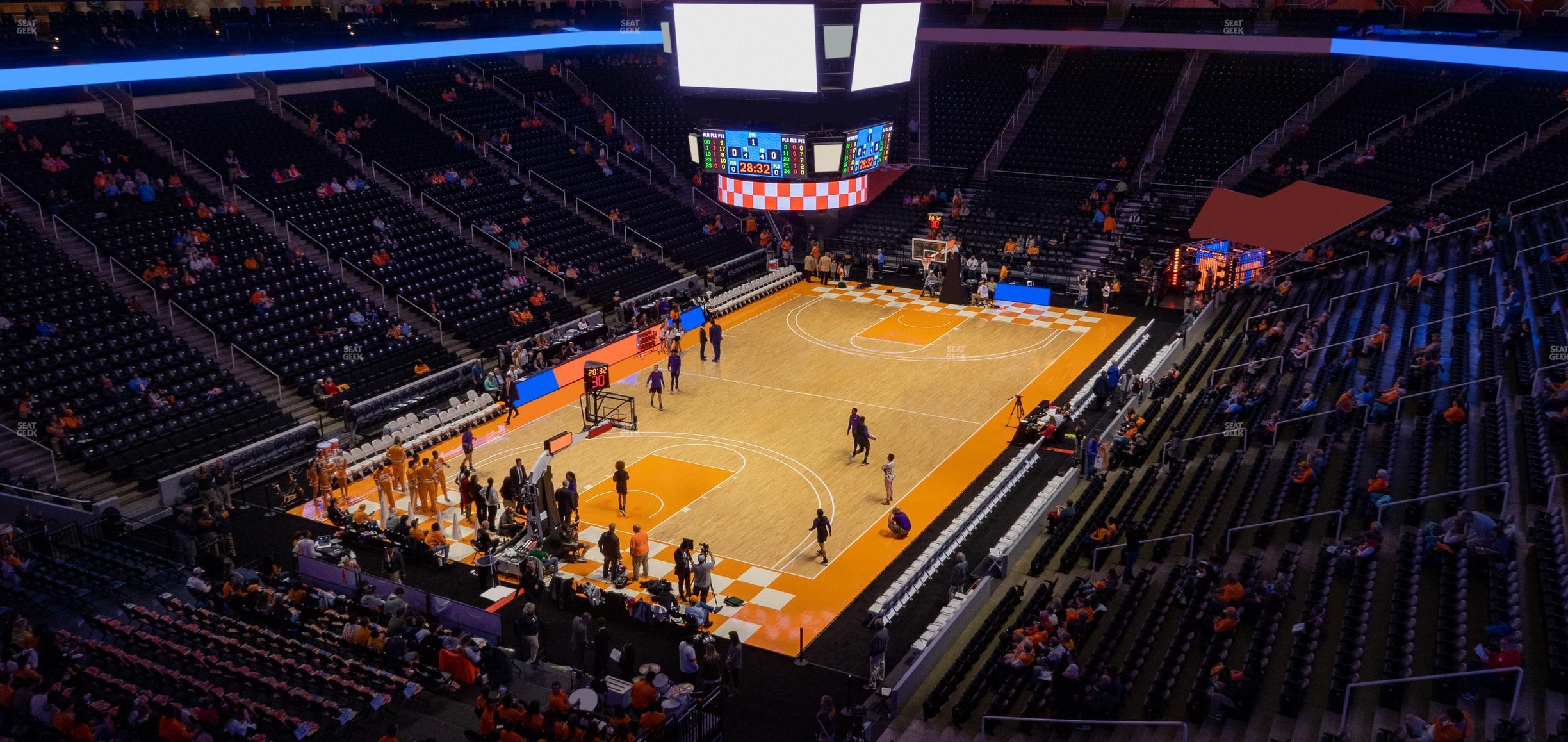 Seating view for Thompson-Boling Arena at Food City Center Section 326