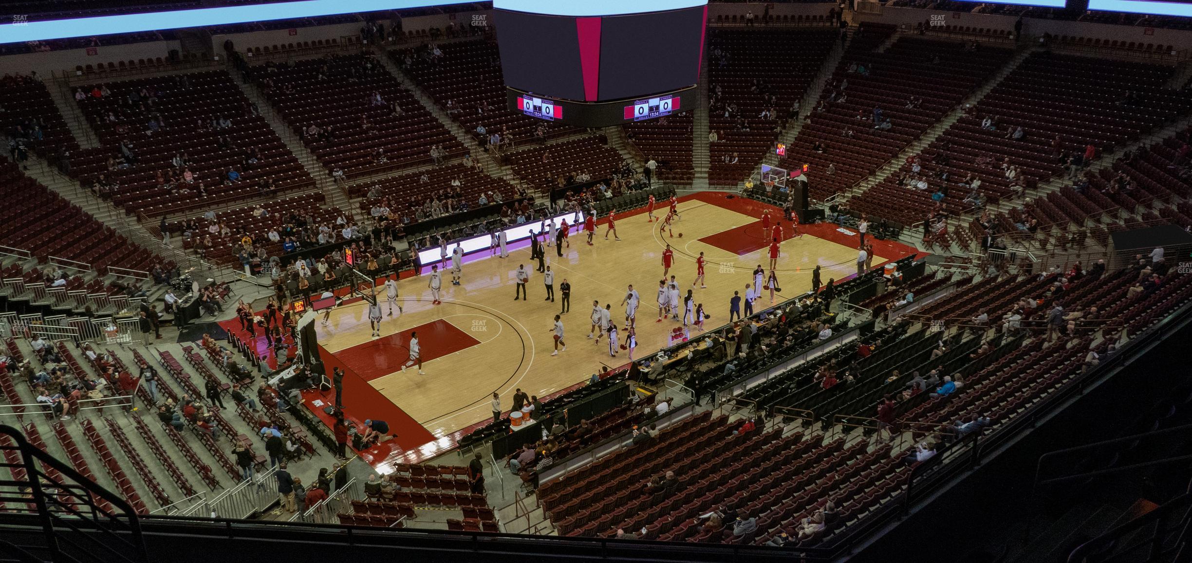 Seating view for Colonial Life Arena Section 211