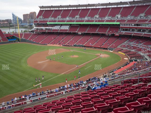 Seating view for Great American Ball Park Section 413