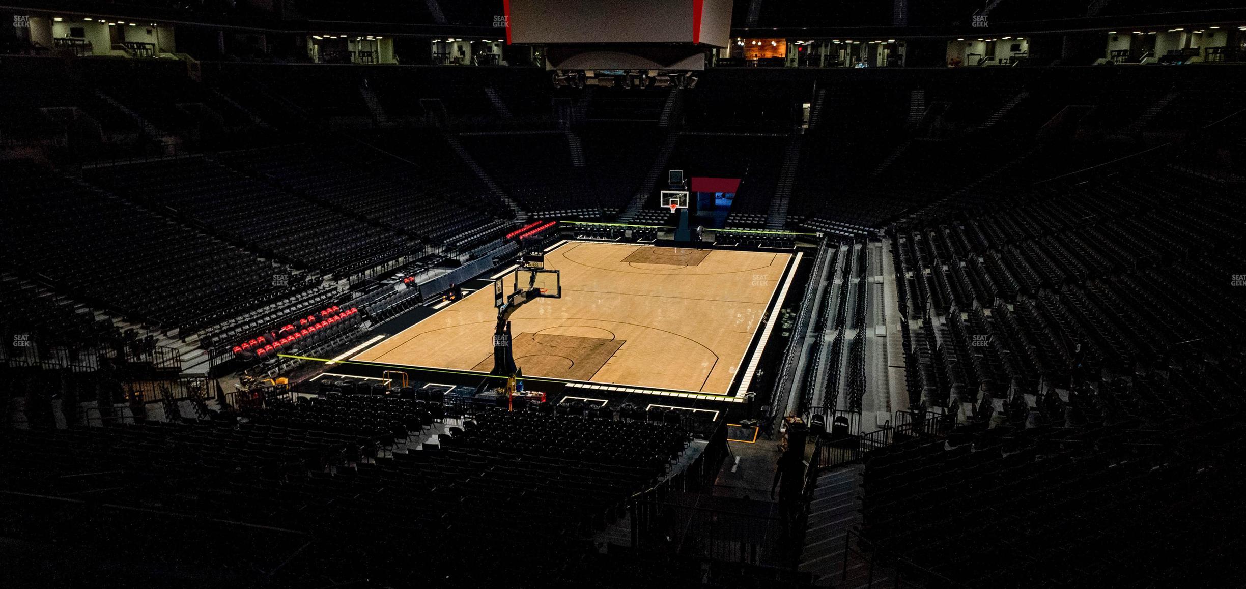 Seating view for Barclays Center Section Loge 4