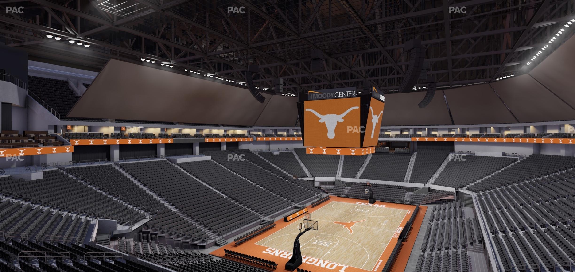 Seating view for Moody Center ATX Section Loge 14