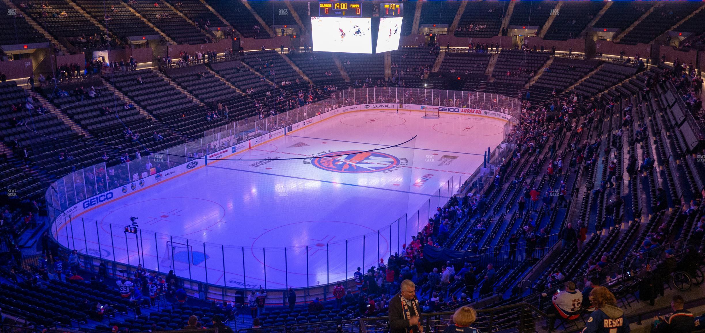 Seating view for Nassau Coliseum Section 229