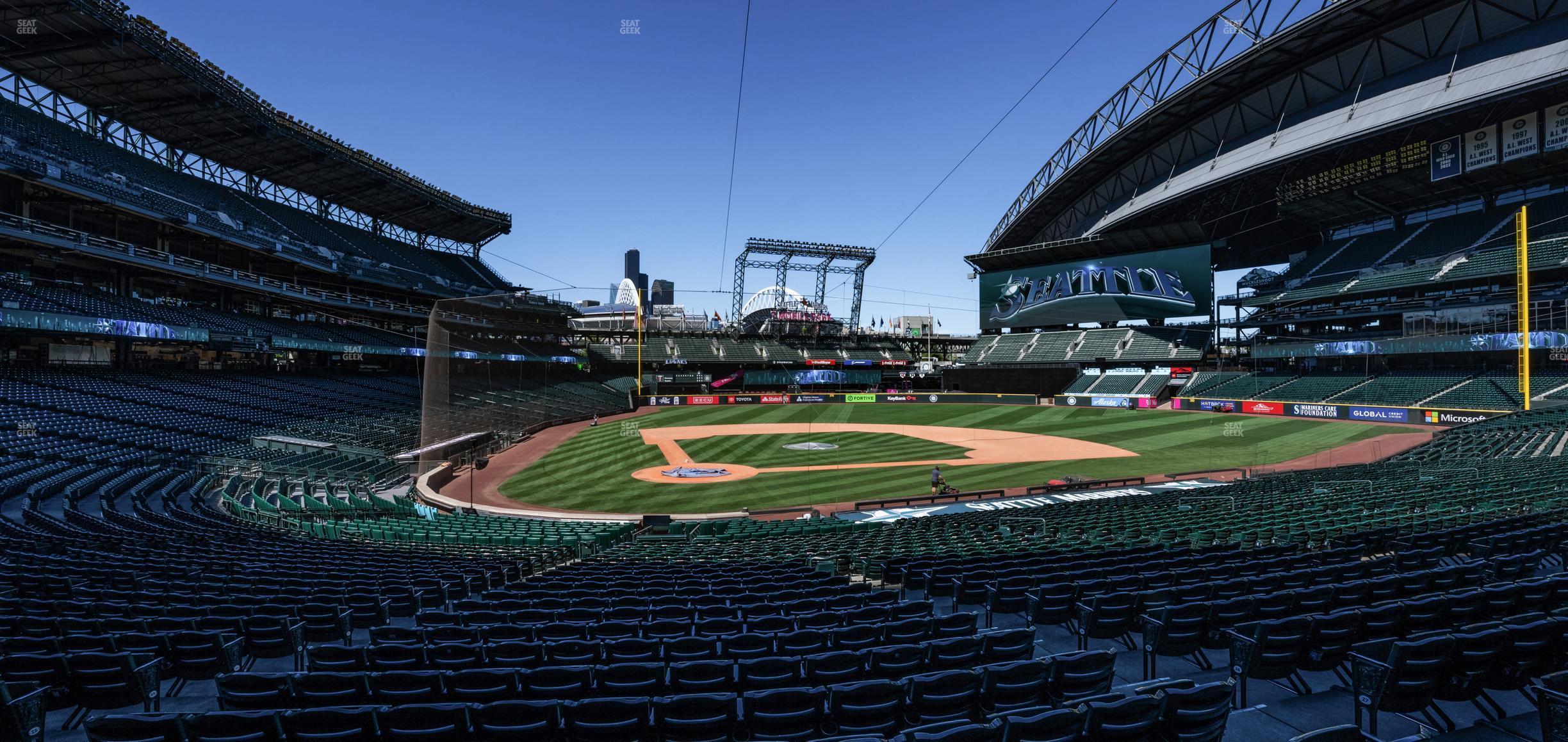 Seating view for T-Mobile Park Section 126