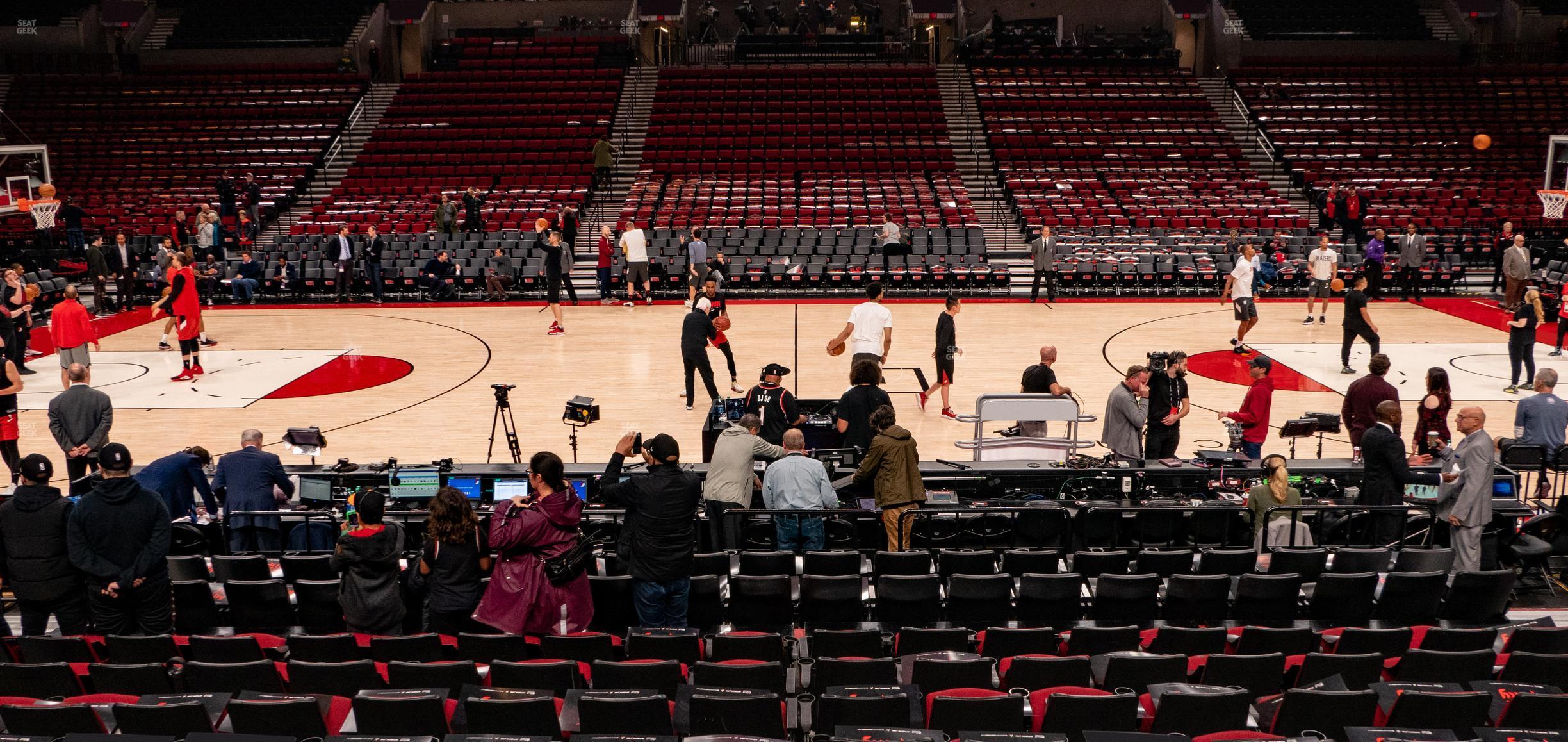 Seating view for Moda Center Section 101