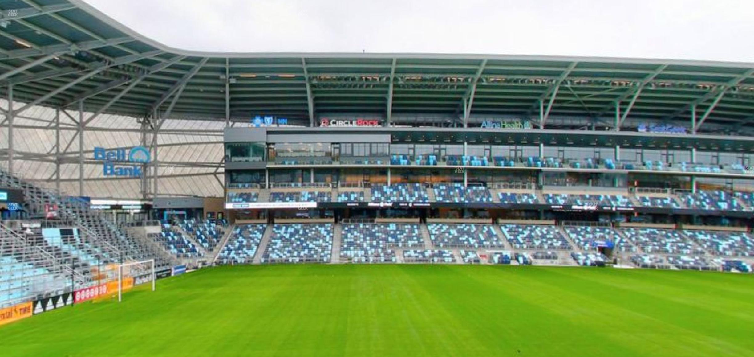 Seating view for Allianz Field Section 16