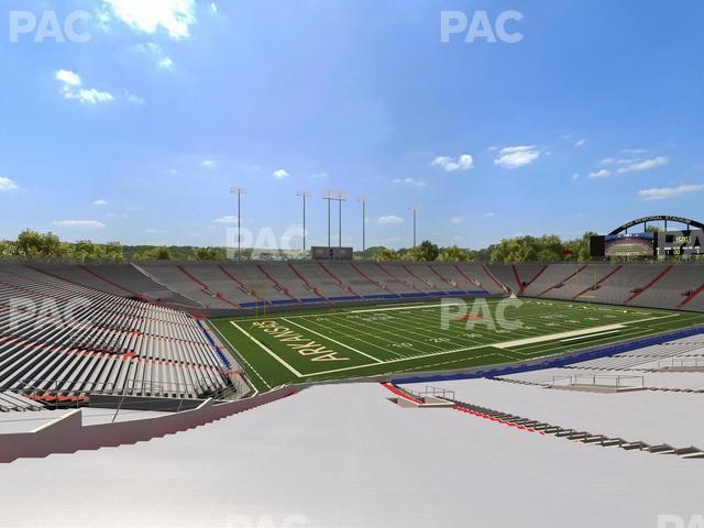 Seating view for War Memorial Stadium (Little Rock) Section 31