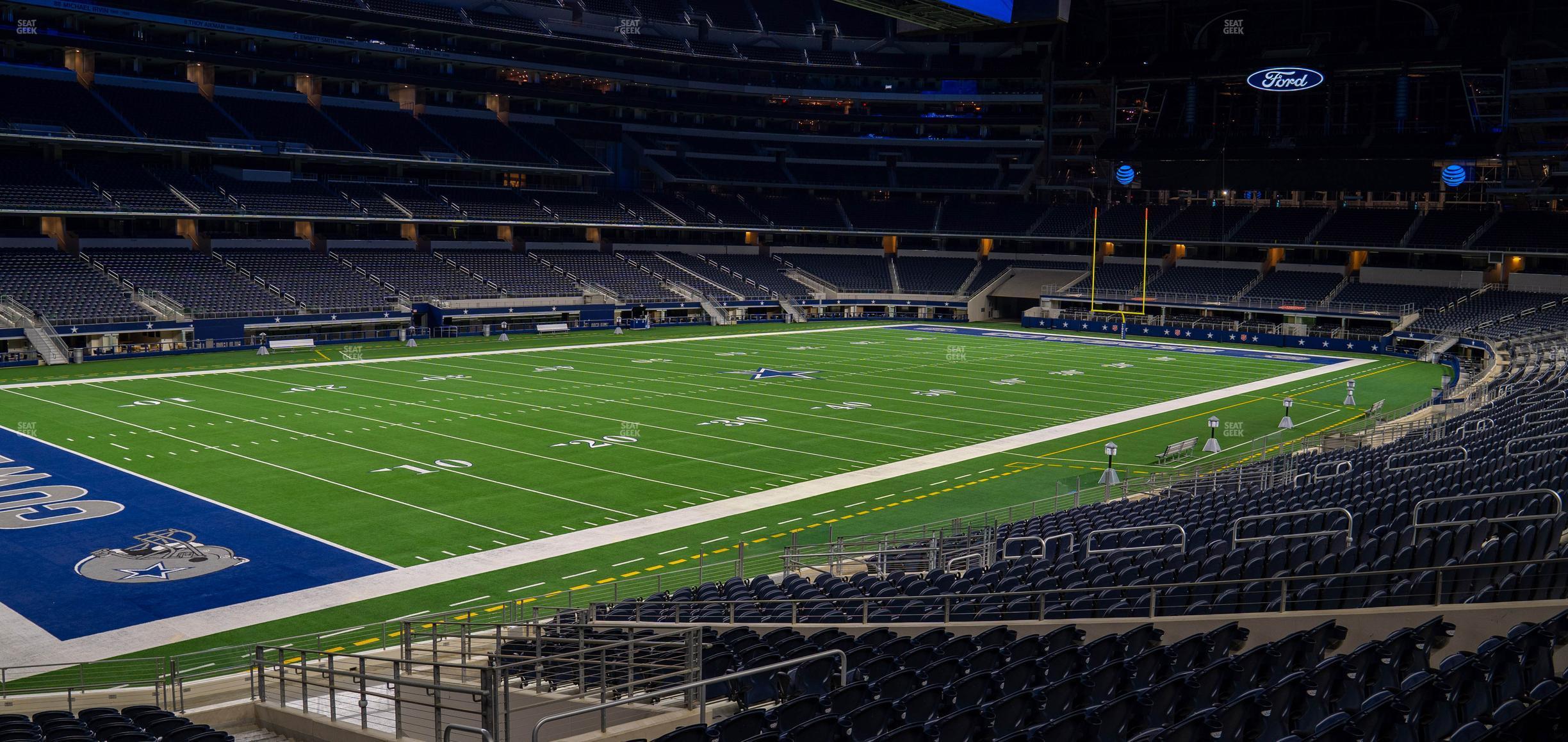 Seating view for AT&T Stadium Section Hall Of Fame Suite 232