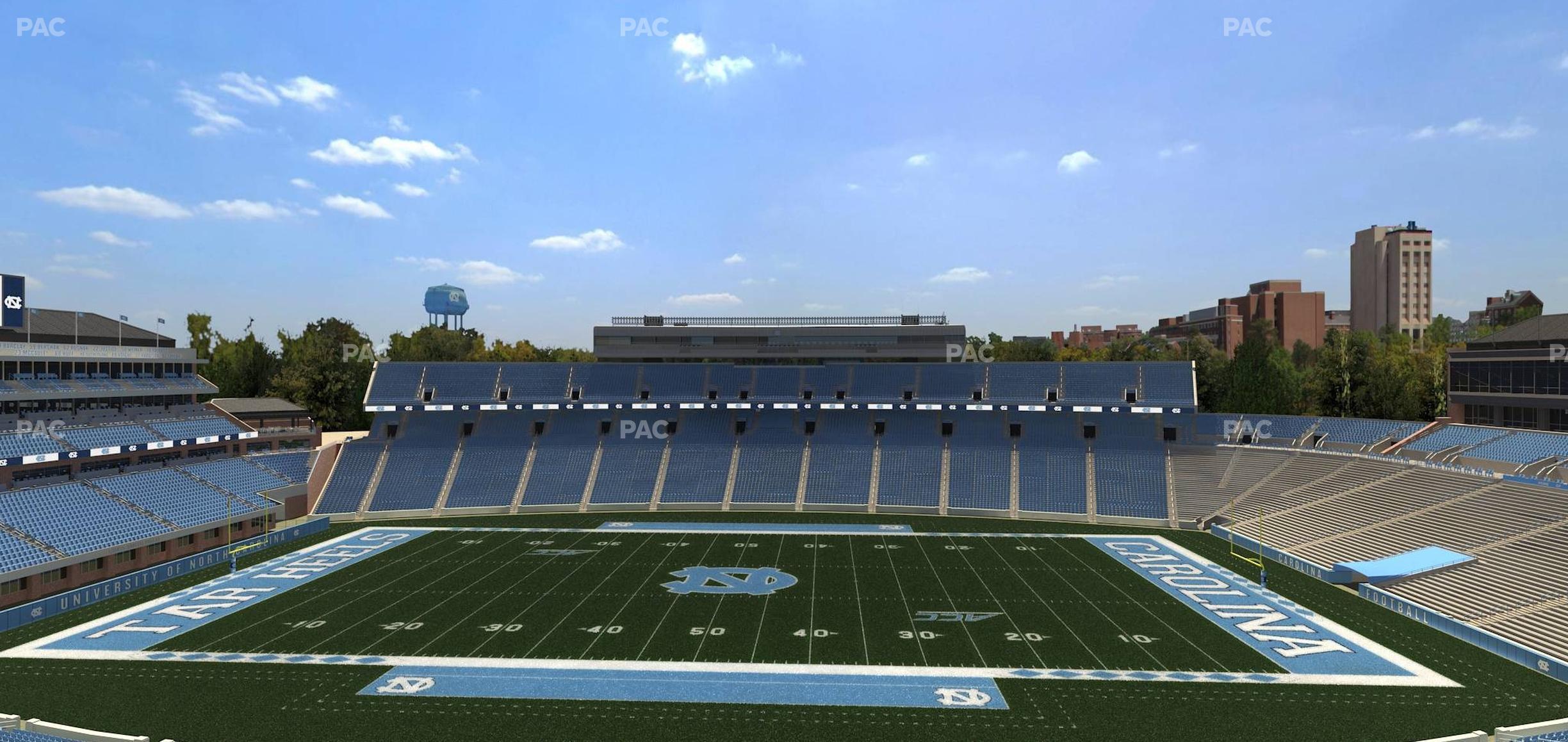 Seating view for Kenan Memorial Stadium Section 207