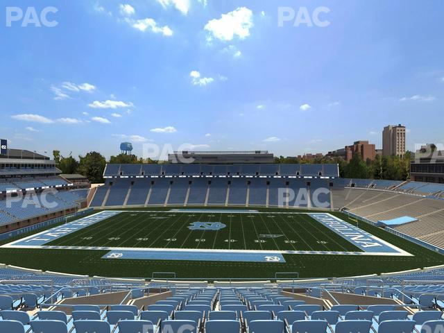 Seating view for Kenan Memorial Stadium Section 207