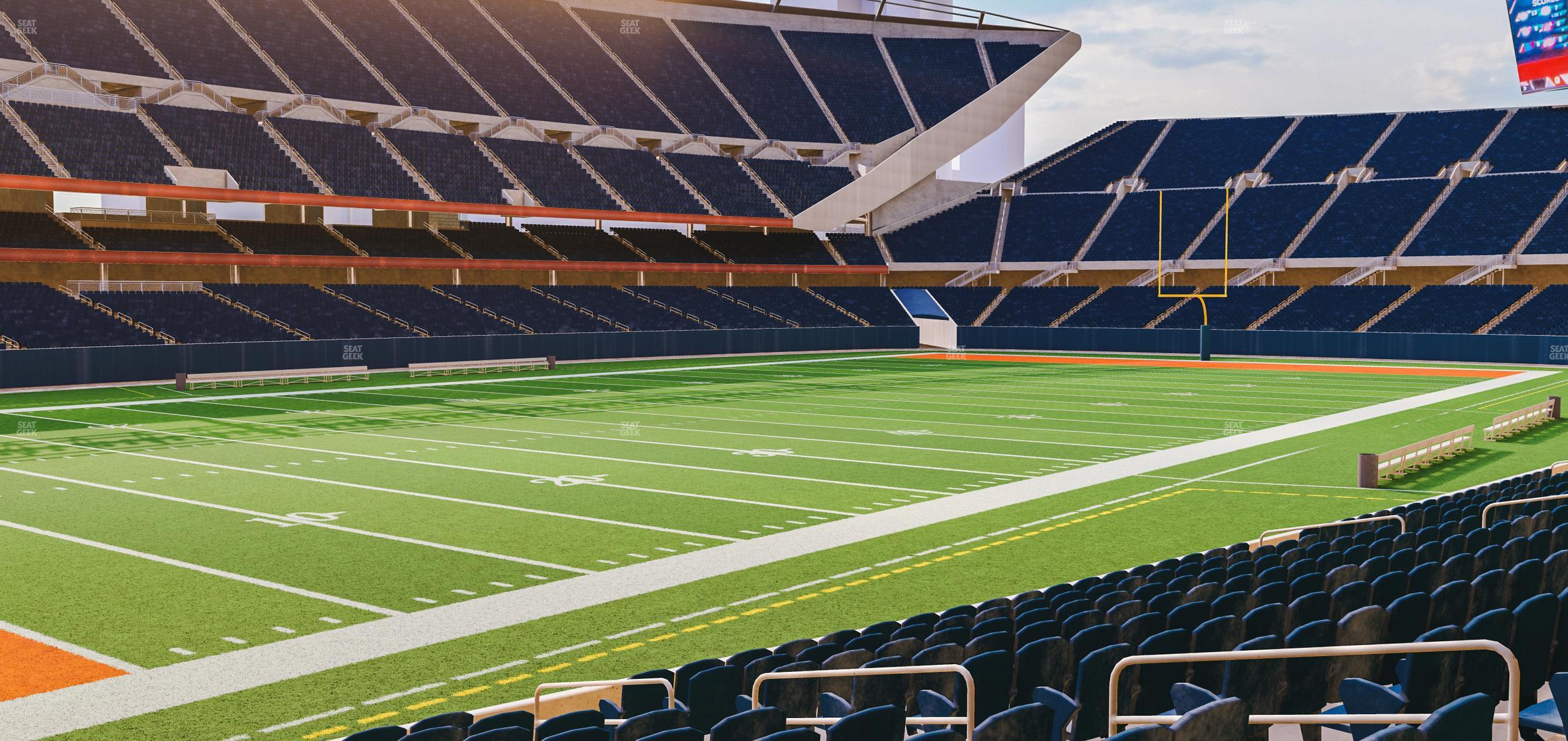 Seating view for Soldier Field Section 115