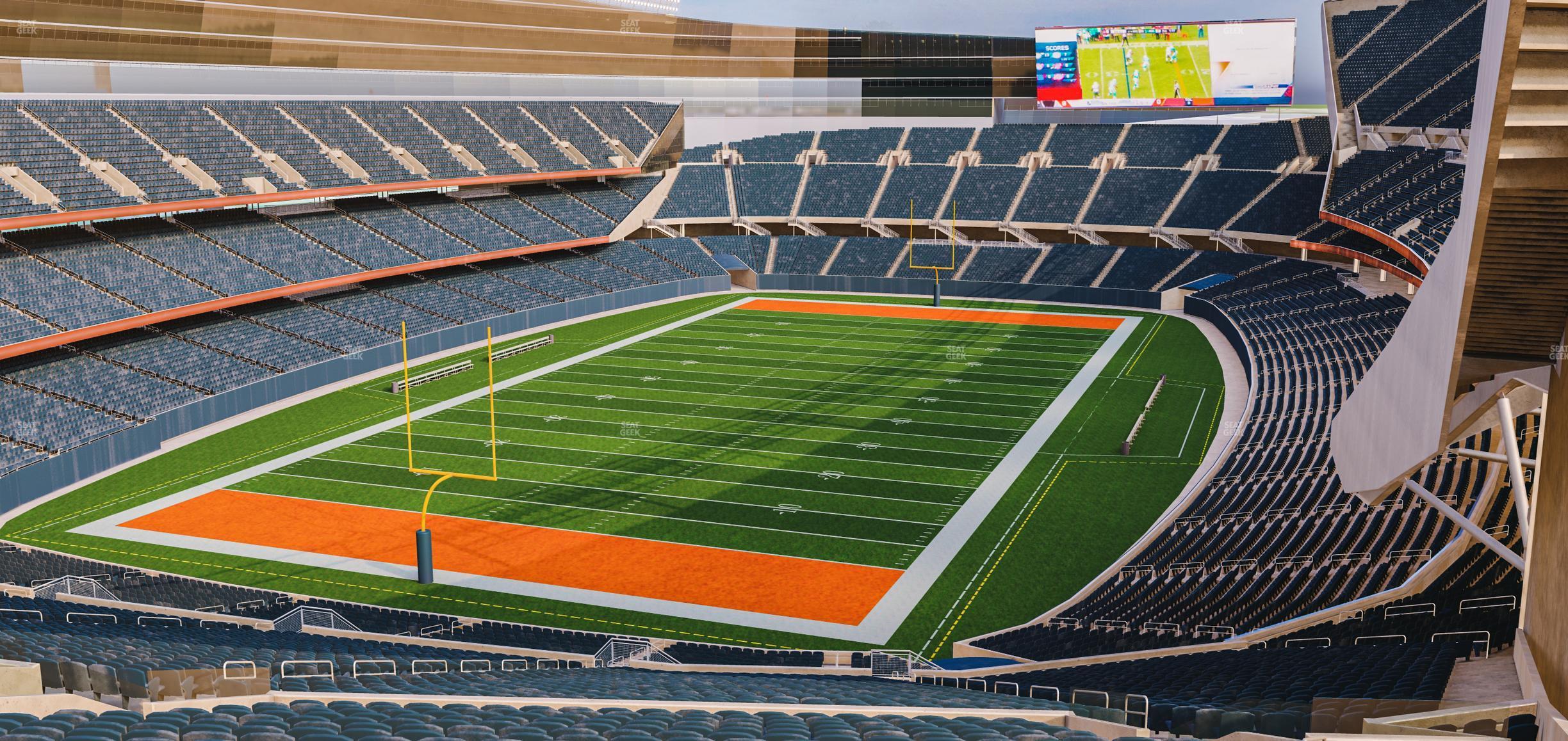 Seating view for Soldier Field Section 348