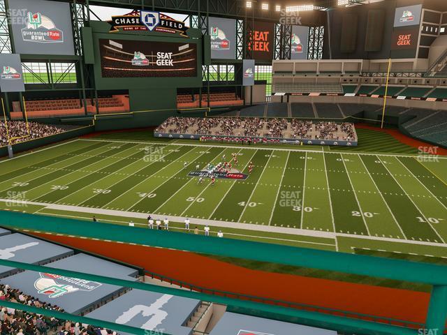 Seating view for Chase Field Section 323 W