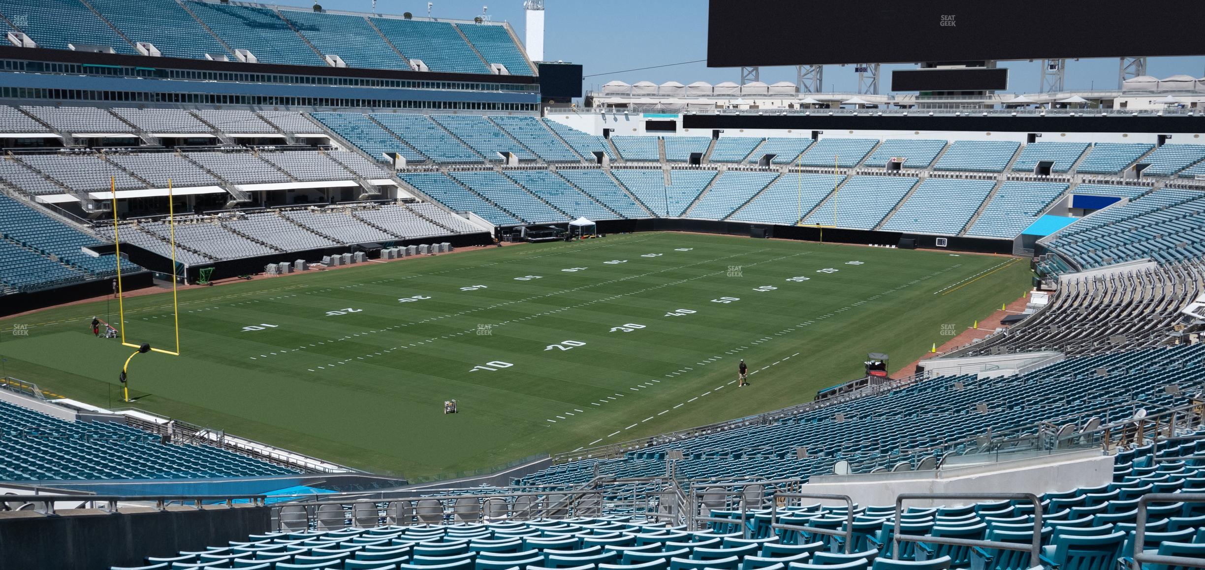 Seating view for EverBank Stadium Section 245