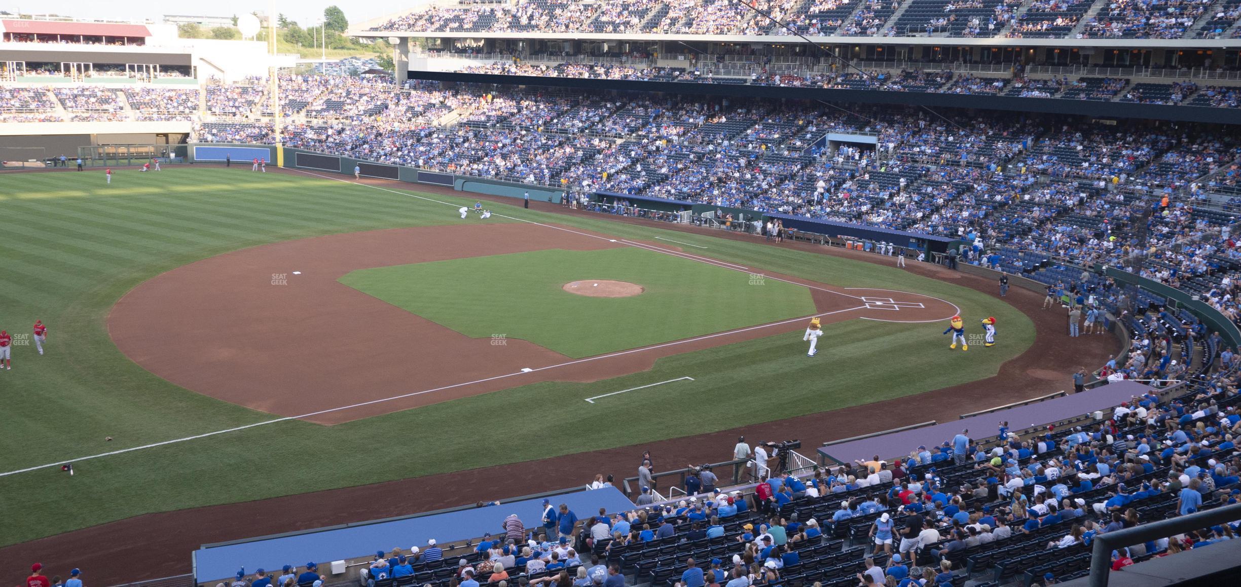 Seating view for Kauffman Stadium Section 303