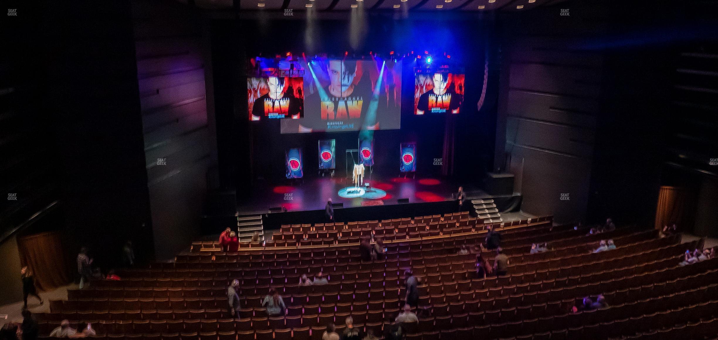 Seating view for Bass Concert Hall Section First Balcony Left Center