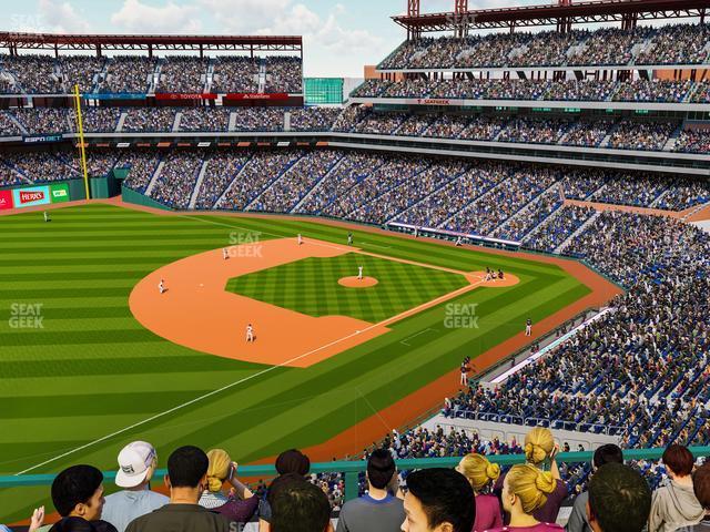 Seating view for Citizens Bank Park Section 330