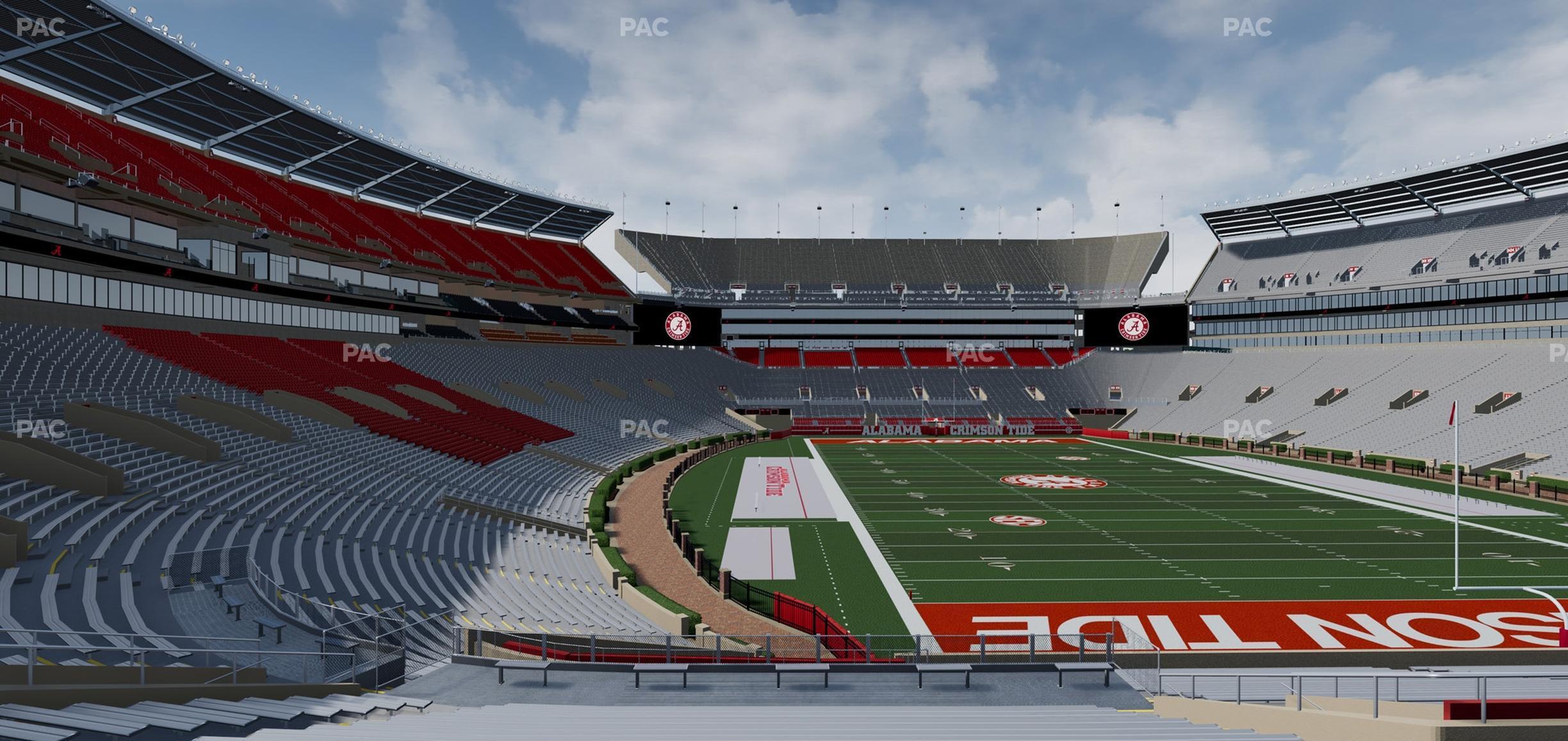 Seating view for Bryant Denny Stadium Section S 7