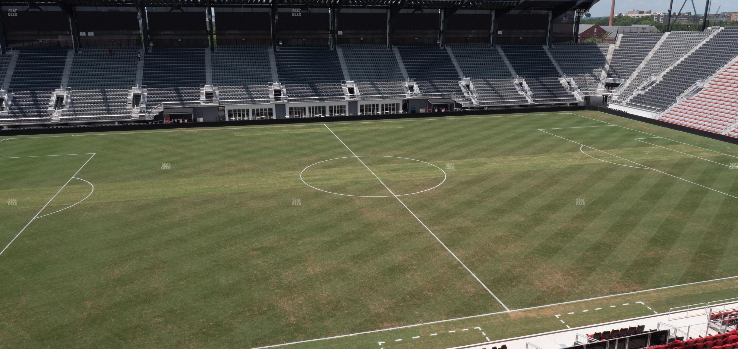 Seating view for Audi Field Section 107