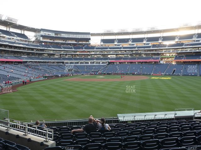 Seating view for Nationals Park Section 140