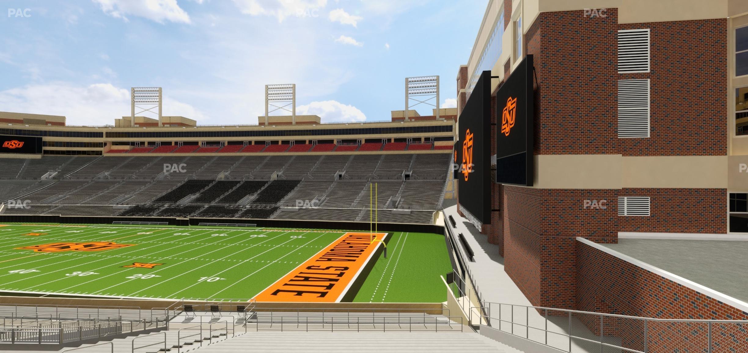 Seating view for Boone Pickens Stadium Section 101